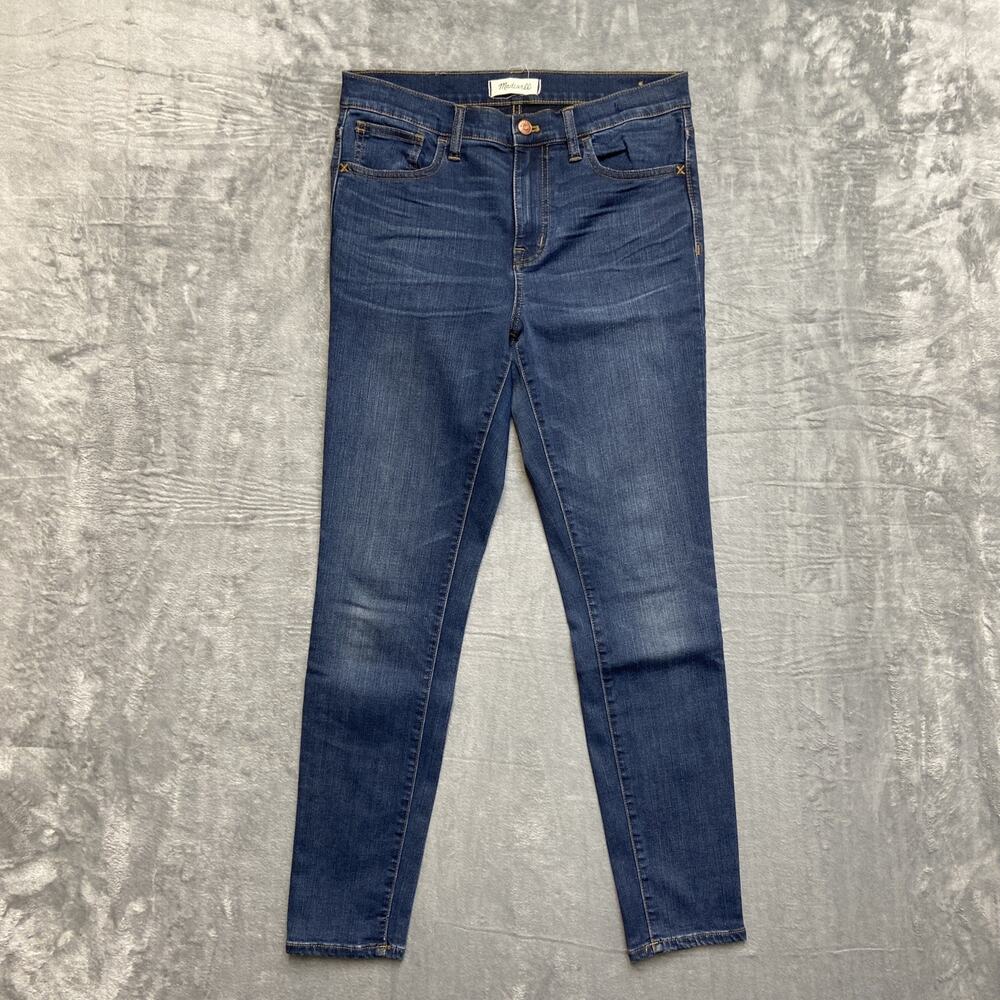 Madewell Roadtripper Skinny Jeans Women's Size‎ 29 Blue Dark Wash Denim